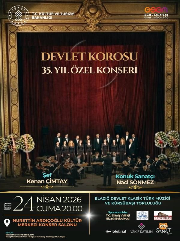 Devlet Korosu 35. Yıl Özel Konseri - Elazığ Devlet Klasik Türk Müziği ve Kürsübaşı Topluluğu card