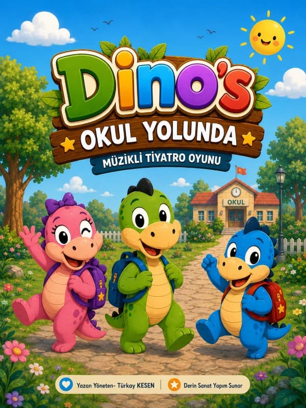 Dino's Okul Yolunda