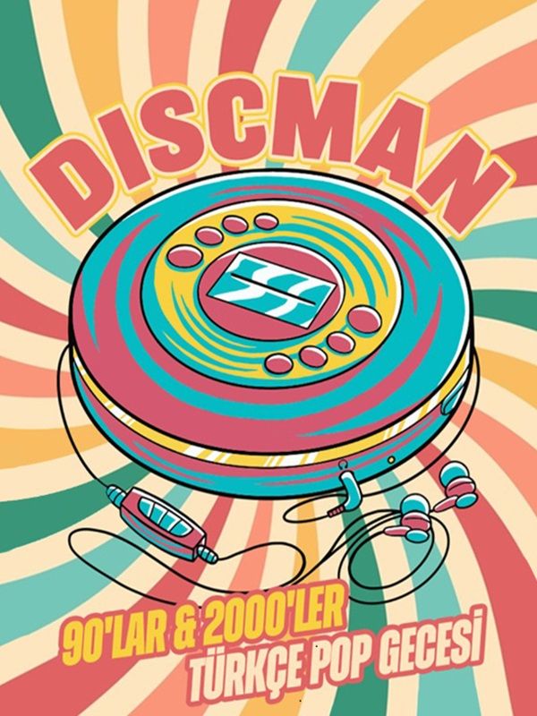 Discman 90’lar & 2000’ler Türkçe Pop Gecesi küçük resim