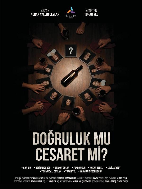 Doğruluk mu Cesaret mi? card