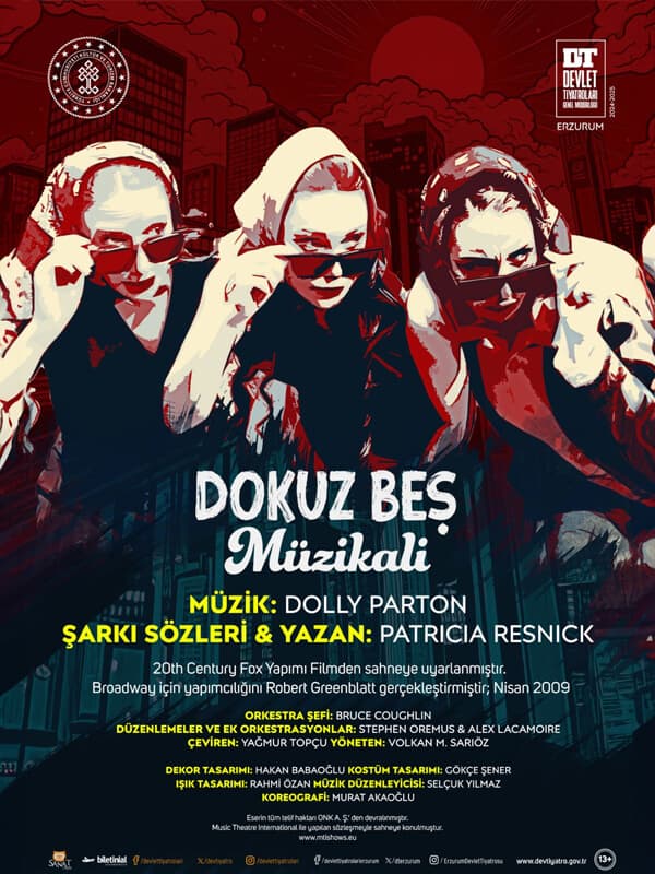 DOKUZ BEŞ MÜZİKALİ card