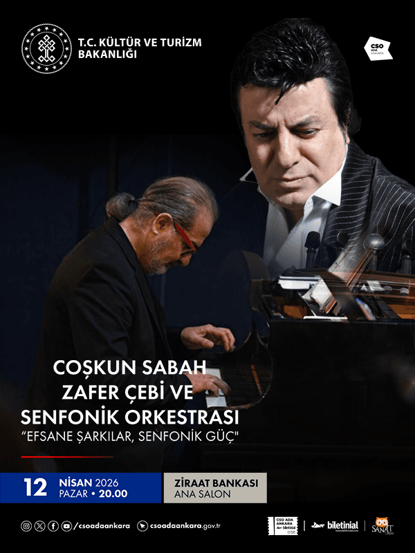 "Efsane Şarkılar, Senfonik Güç" Coşkun Sabah & Zafer Çebi ve Senfonik Orkestrası card
