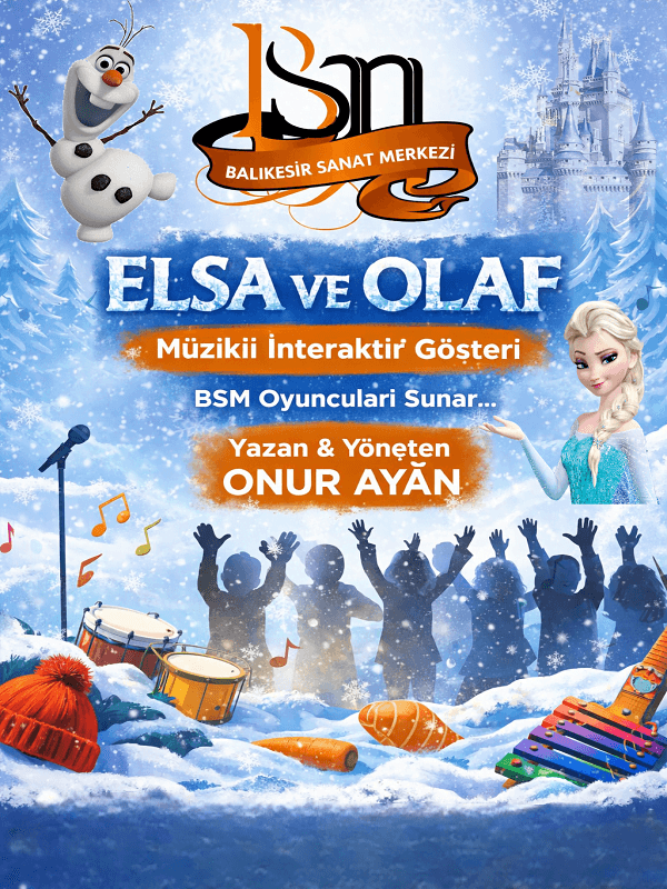 Elsa Ve Olaf card