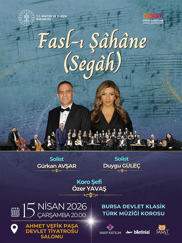 Fasl-ı Şahane (Segâh) - Bursa Devlet Klasik Türk Müziği Korosu card
