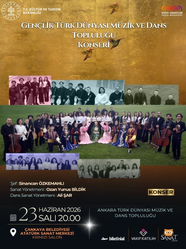 Gençlik Türk Dünyası Müzik Dans Topluluğu Konseri