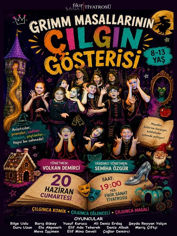 Grim Masallarının Çılgın Gösterisi