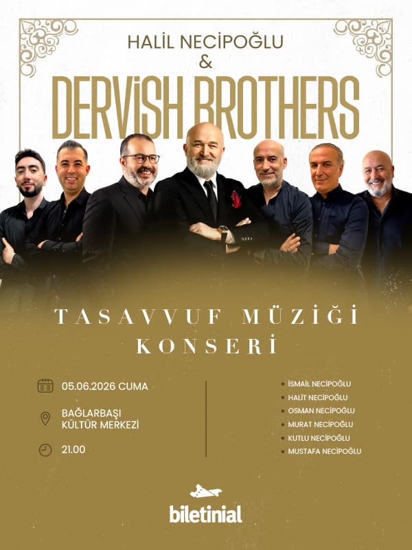 HALİL NECİPOĞLU & DERVİSH BROTHERS card