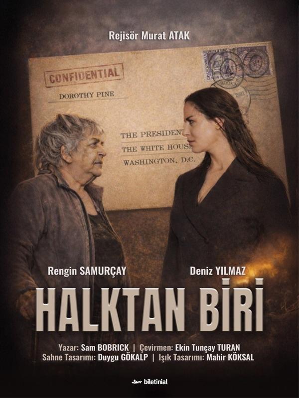 Halktan Biri card