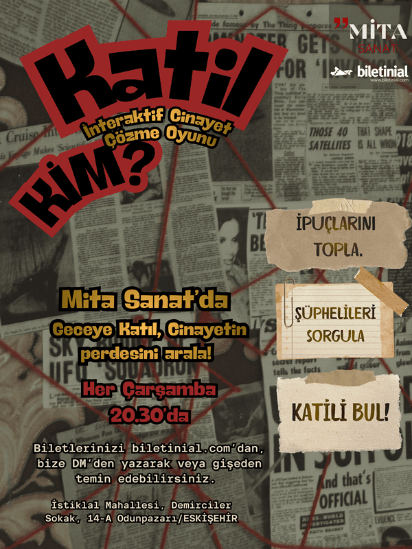 Katil Kim? İnteraktif Cinayet Oyunu card