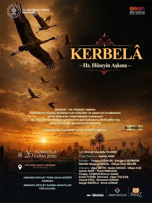 Kerbela - Hz. Hüseyin Aşkına - Ankara Devlet Türk Halk Müziği Korosu