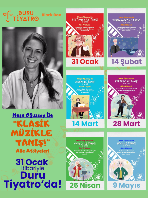 "KLASİK MÜZİKLE TANIŞ!" Aile Atölyesi Serisi card