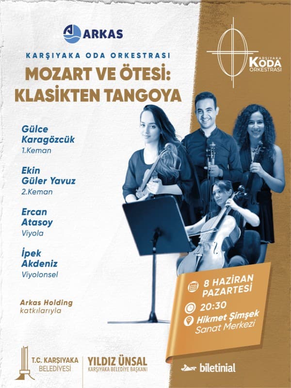 Koda Konseri: Mozart Ve Ötesi̇ Klasi̇kten Tangoya card