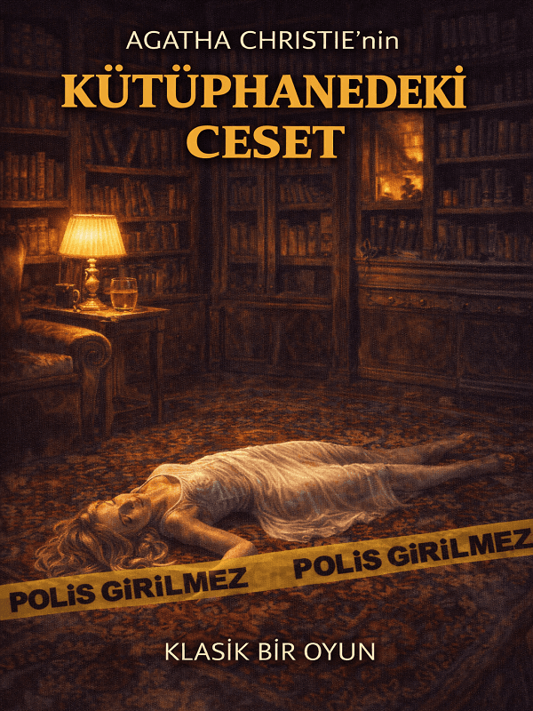 Kütüphanedeki Ceset card