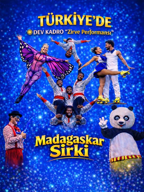 Madagaskar Sirki - Büyülü Dünya Turu card