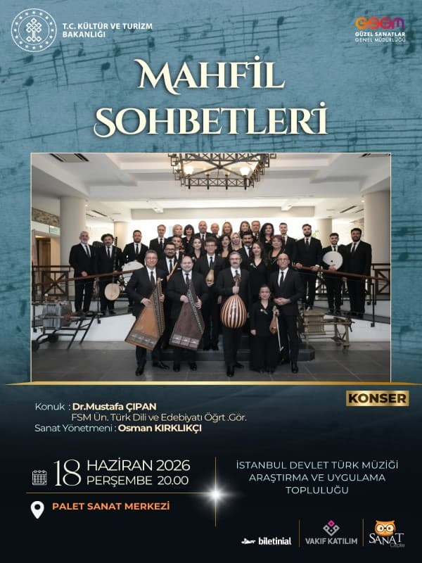 Mahfil Sohbetleri - İstanbul Devlet Türk Müziği Araştırma ve Uygulama Topluluğu