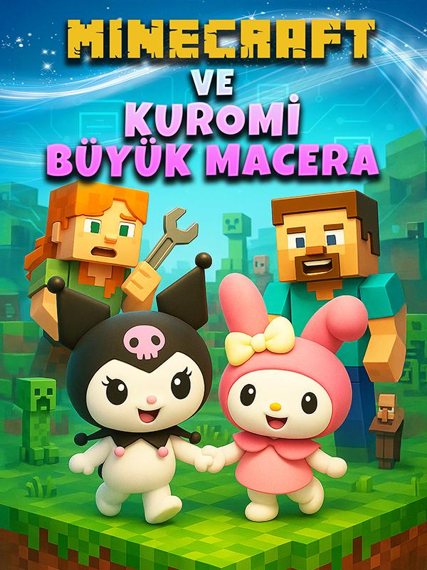 Minecraft ve Kuromi "Büyük Macera" card