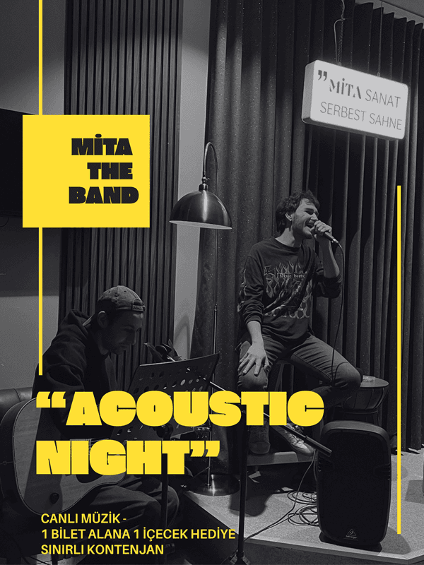Mita The Band - Acoustic Night card