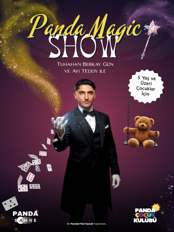 Panda Magic Show card
