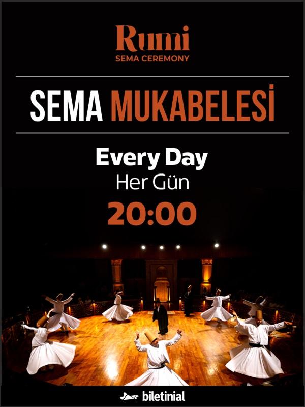 Rumi Sema Ceremony card