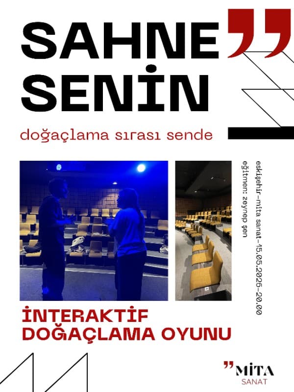 Sahne Senin - İnteraktif Doğaçlama Oyunu card