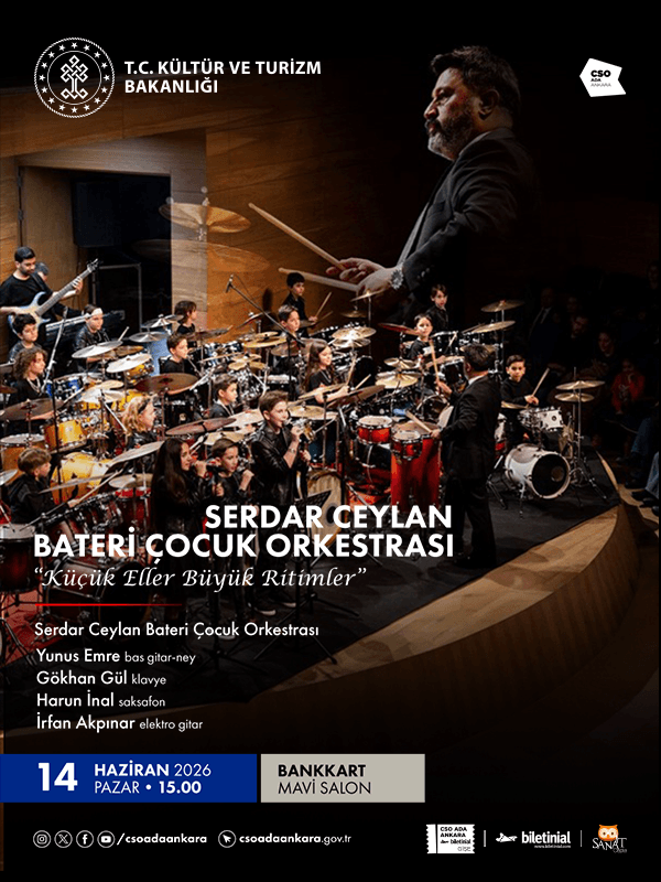 Serdar Ceylan Bateri Çocuk Orkestrası “Küçük Eller Büyük Ritimler” card