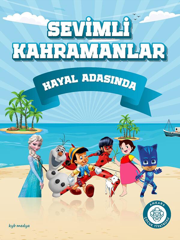 Sevimli Kahramanlar Hayal Adası'nda card
