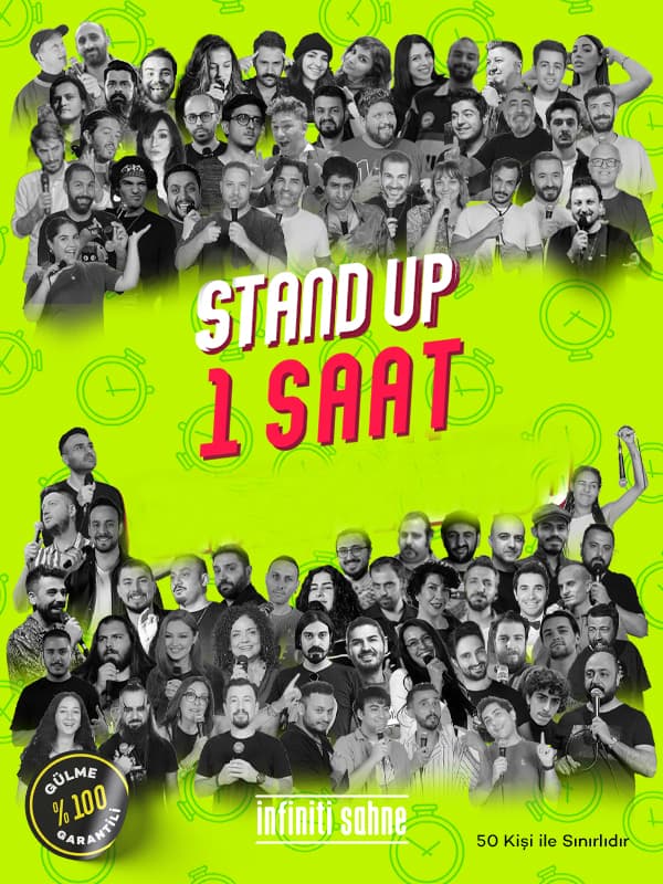 Stand up Bir Saat Beyoğlu | İnfiniti Sahne card