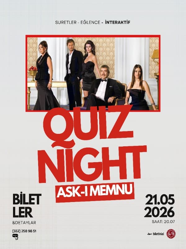 Suretler Quiz Night card