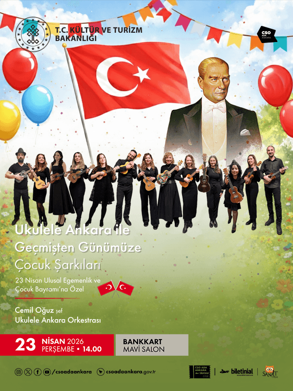 Ukulele Ankara ile Geçmişten Günümüze Çocuk Şarkıları card