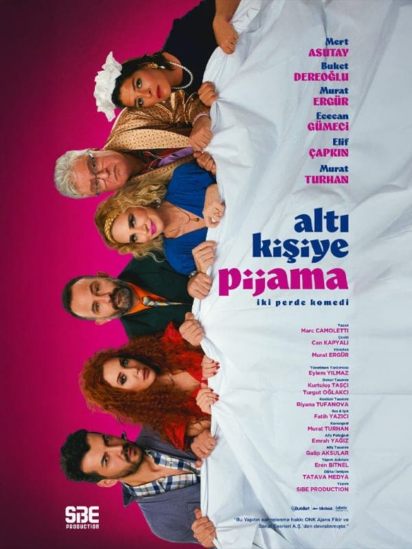 Altı Kişiye Pijama card