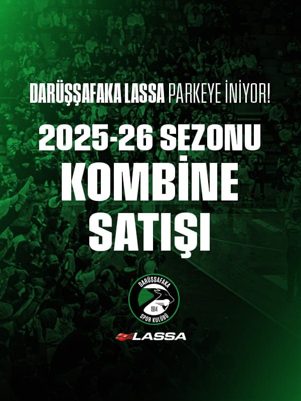 Darüşşafaka LASSA Basketbol Sezonluk Bilet Satışı 2025-2026 card