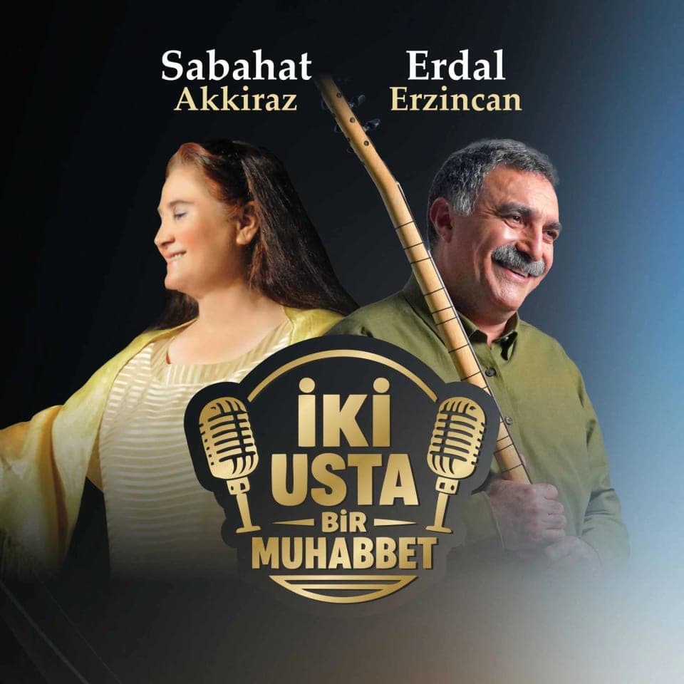İki Usta Bir Muhabbet - Sabahat Akkiraz & Erdal Erzincan card