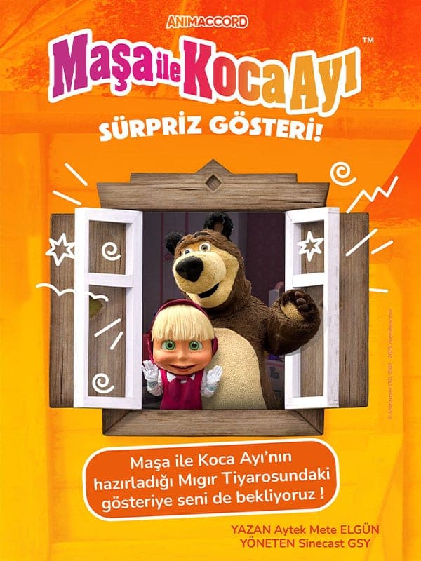 Maşa ile Koca Ayı Sürpriz Gösteri card