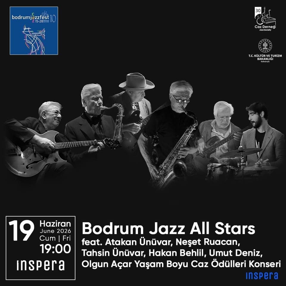 Yaşam Boyu Caz Ödülleri: Bodrum Jazz All Stars feat. Atakan Ünüvar card