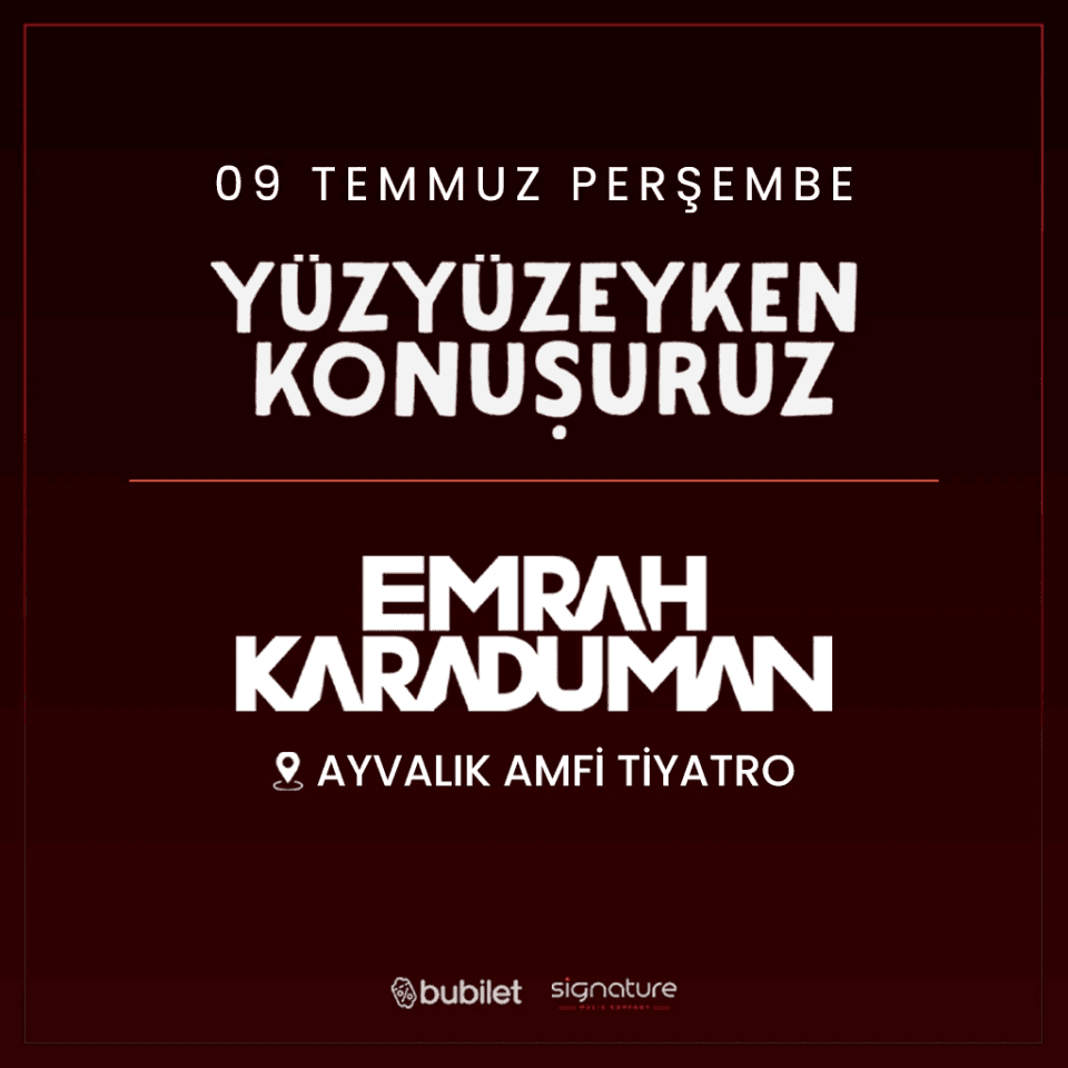 Yüzyüzeyken Konuşuruz - Emrah Karaduman Konseri küçük resim