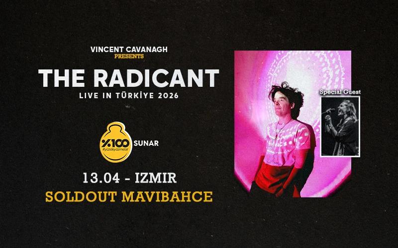 %100 Metal Sunar: The Radicant + Selected Anathema Songs with Lee Douglas | İzmir card