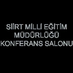 Siirt Milli Eğitim Konferans Salonu