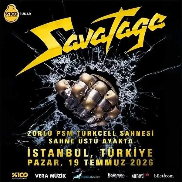 %100 Metal Sunar: Savatage card