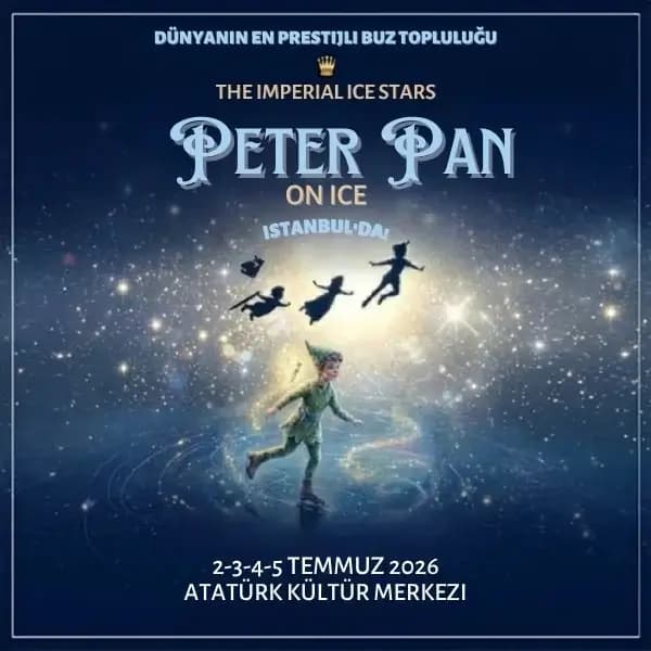 Peter Pan on Ice card