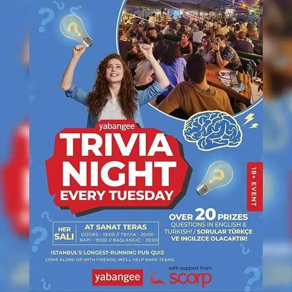 Trivia Night: Questions in English & Turkish thumbnail
