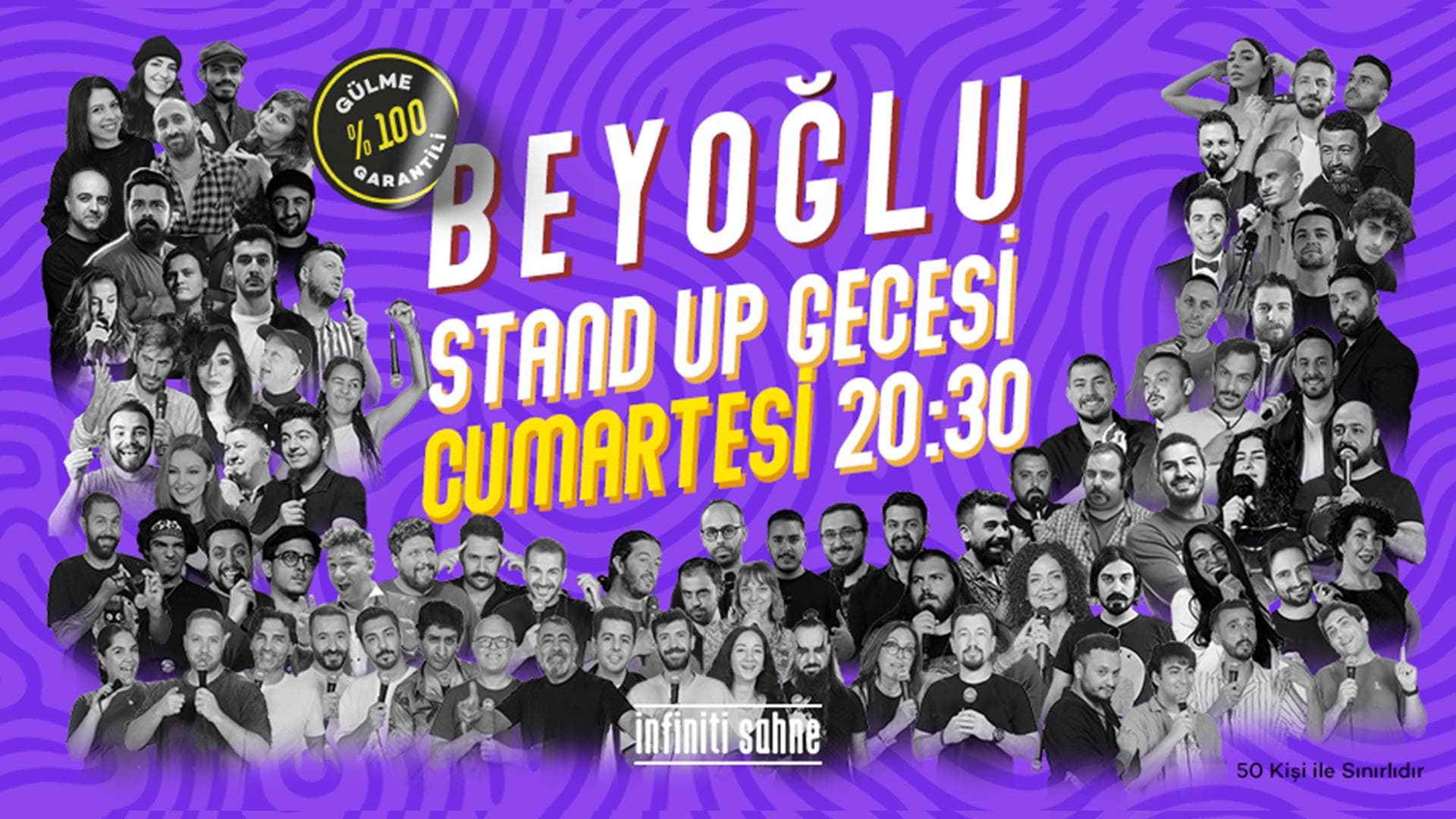 Stand Up Taksim - Beyoğlu Gecesi Cumartesi 20:30