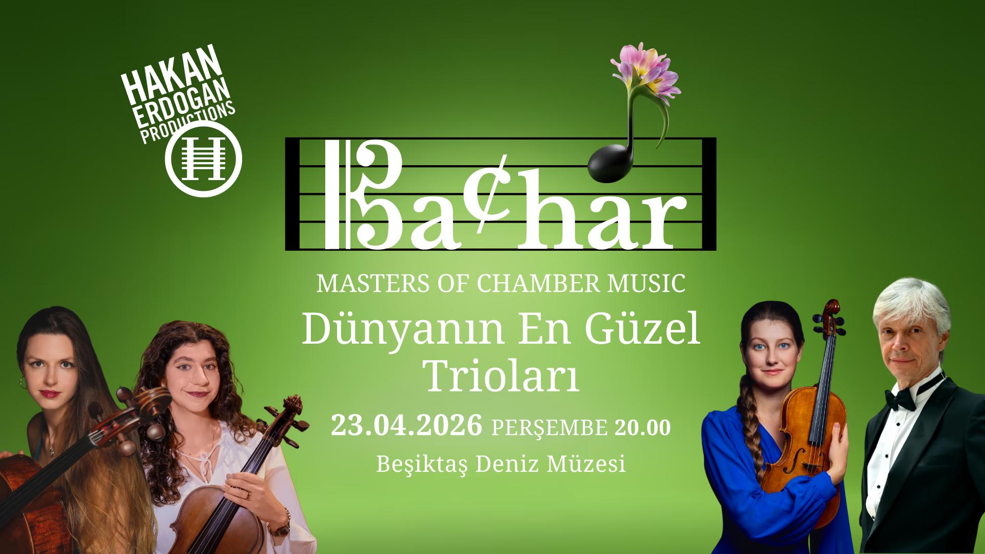 Dünyanın En Güzel Trioları Schubert ve Beethoven yaylı sazlar trioları ve Schubert piyanolu trio card