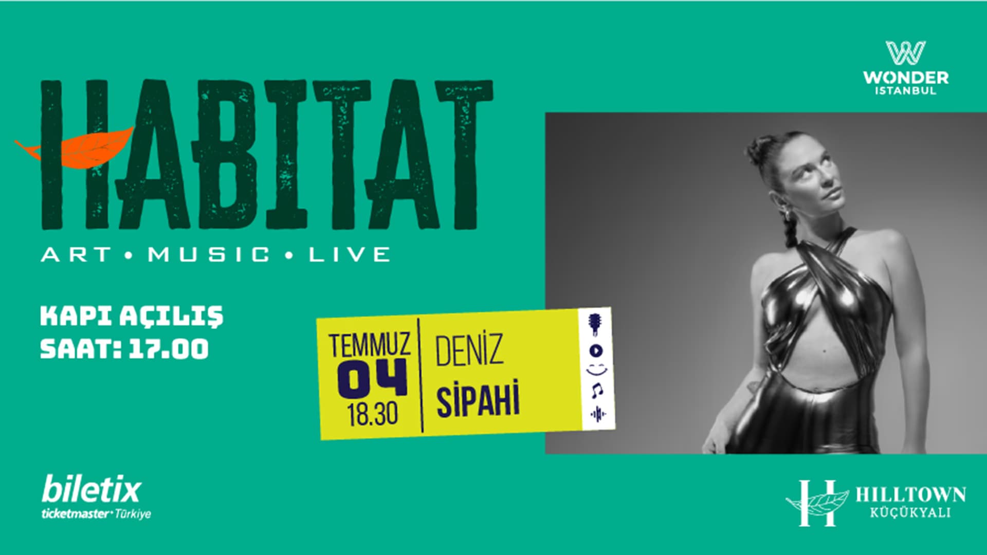 HABITAT Art Music Live: Deniz Sipahi - Mirkelam - Kargo
