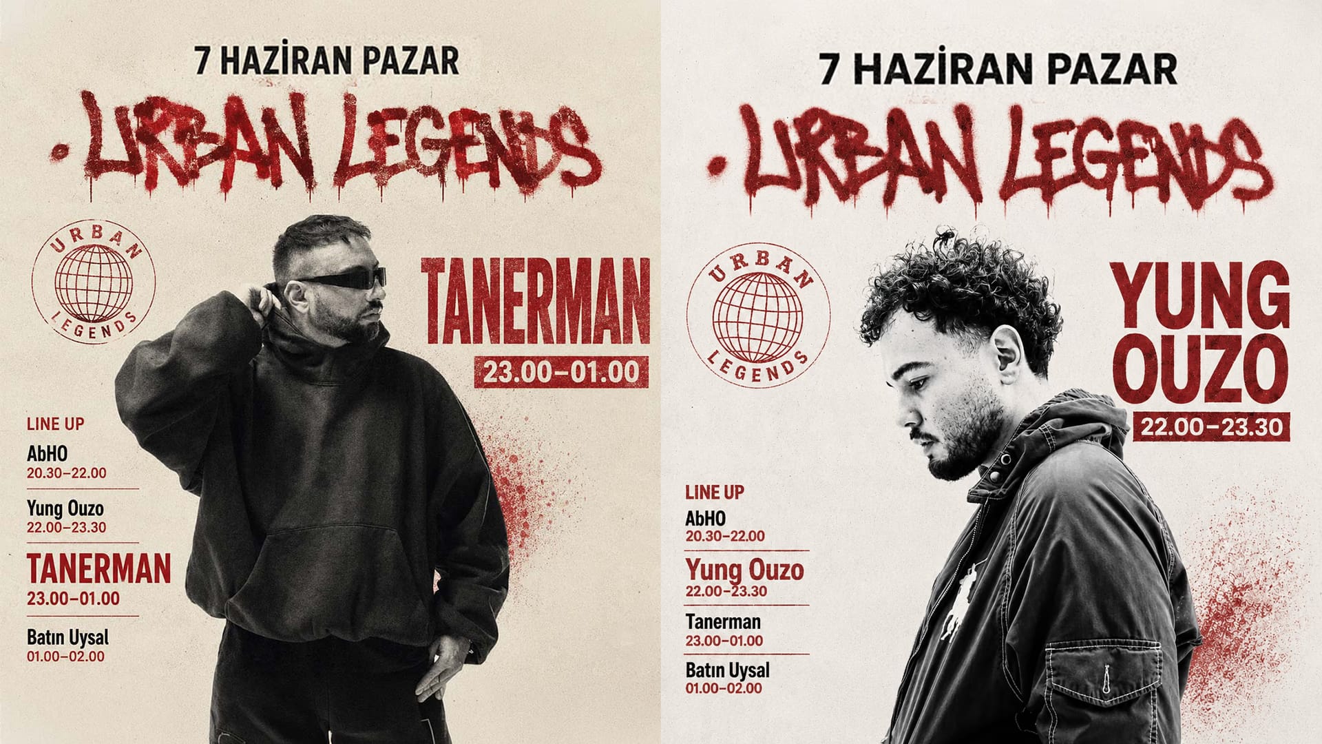 Urban Legends: Yung Ouzo, Tanerman küçük resim