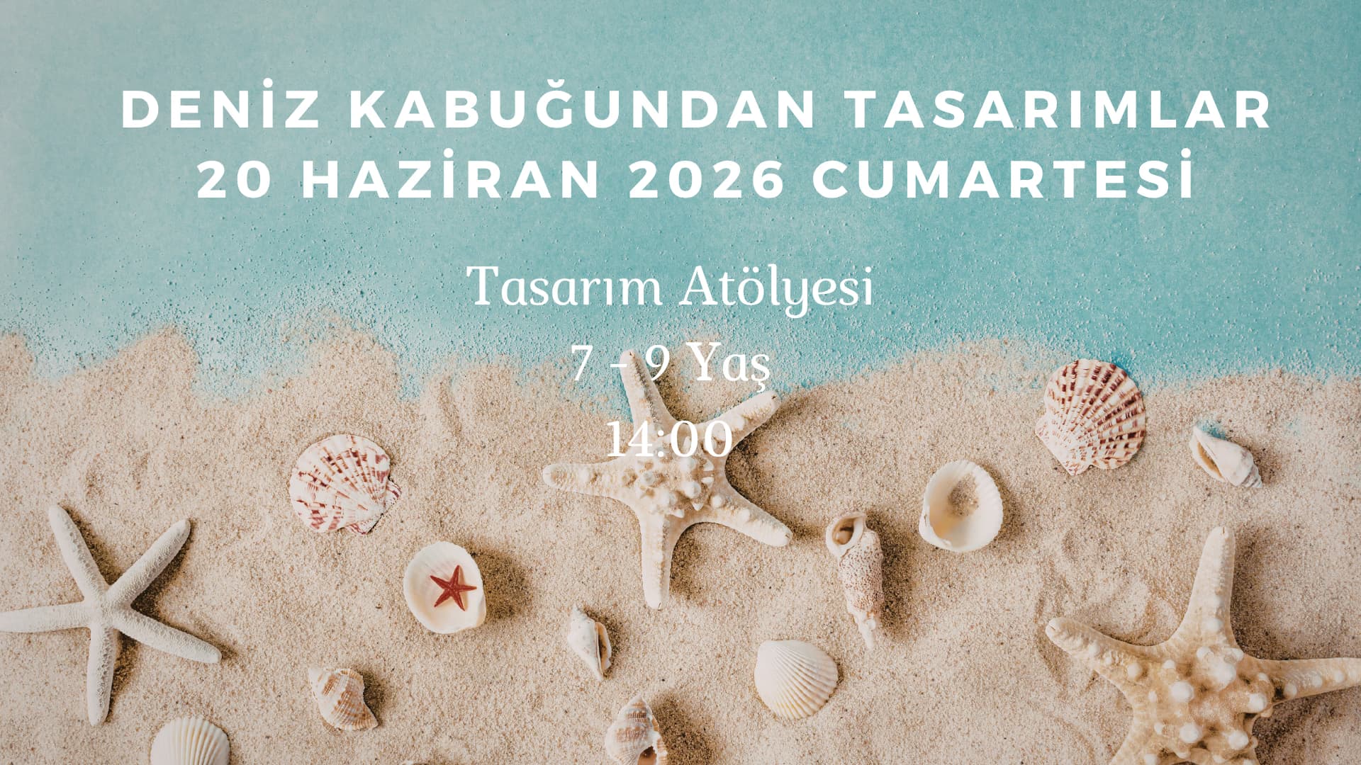 Deniz Kabuğundan Tasarımlar 7-9 Yaş card