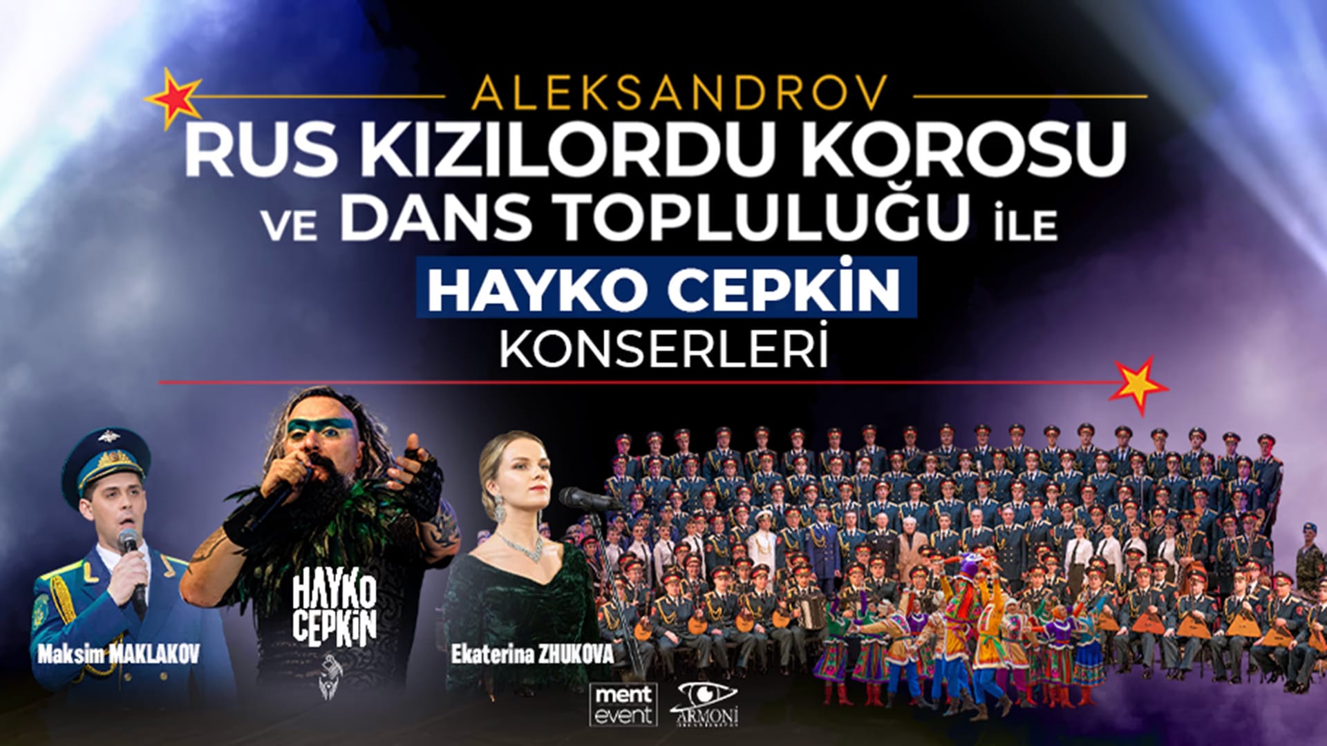 Aleksandrov Rus Kızılordu Korosu ve Dans Topluluğu İle Hayko Cepkin Konserleri küçük resim
