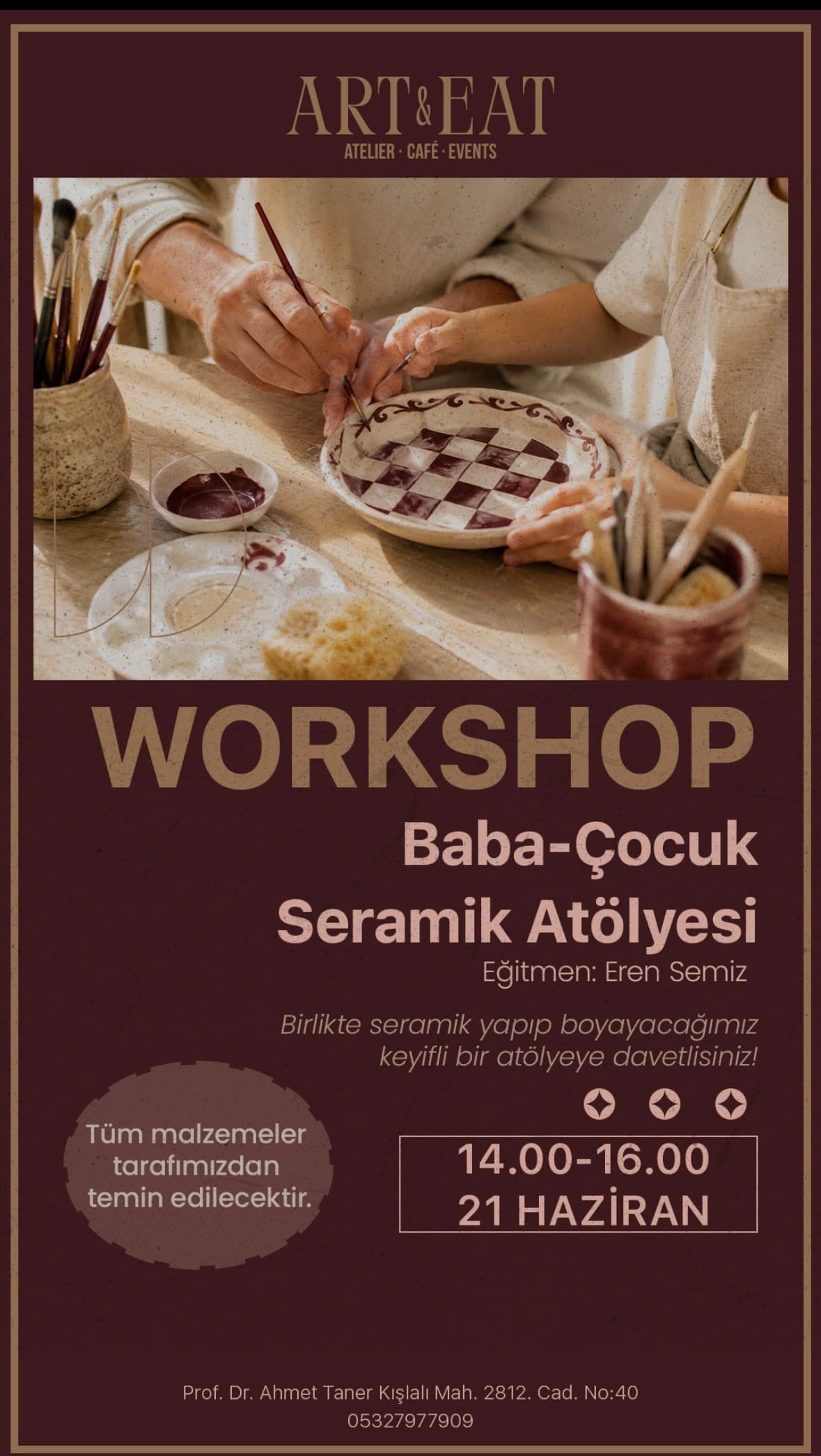 Baba - Çocuk Seramik Atölyesi