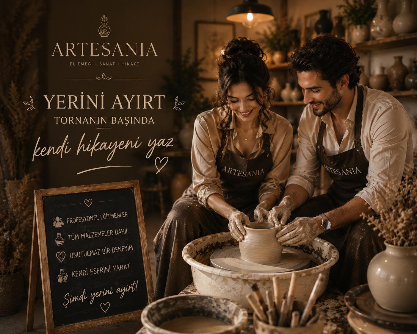 Çömlekçi Tornası Workshop