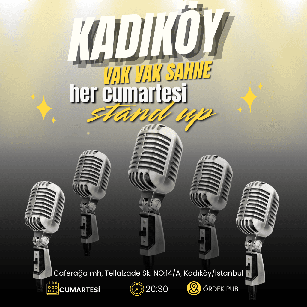 Kadıköy Vak Vak Sahne Stand Up