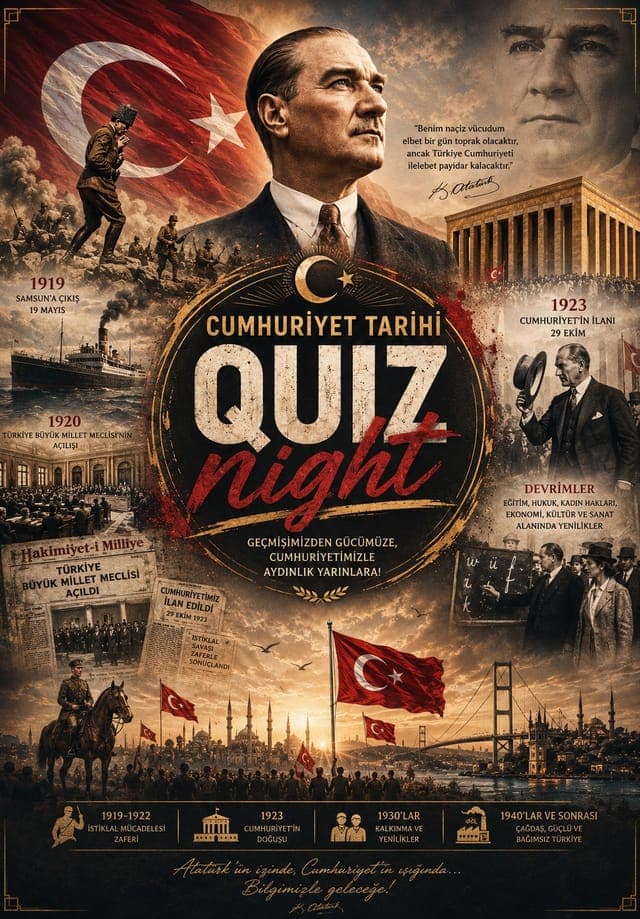 Quiz Night - Cumhuriyet Tarihi